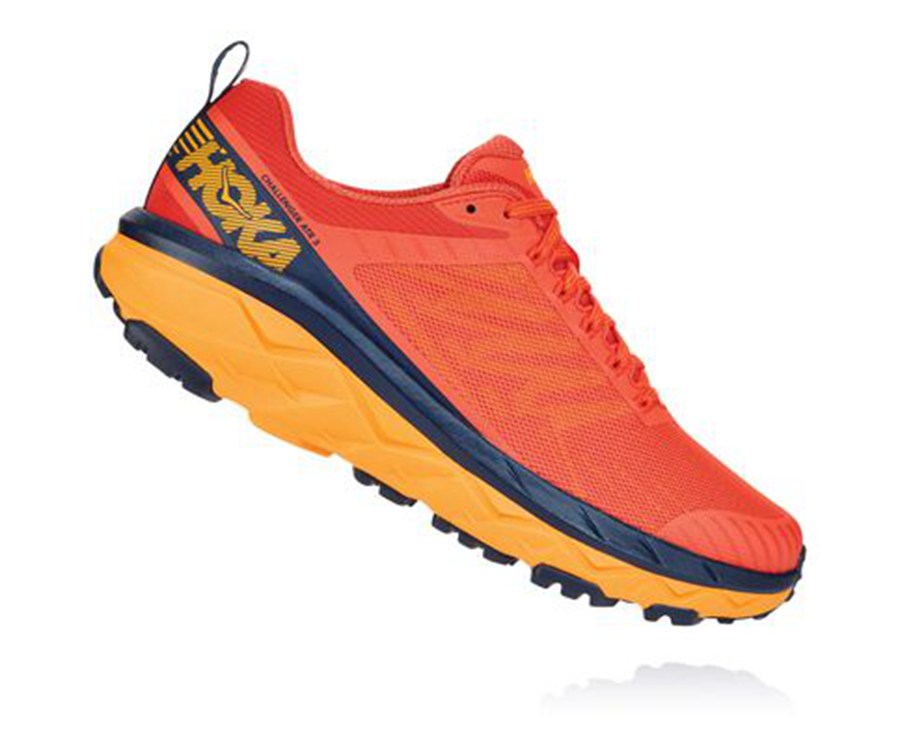 Hoka One One Challenger Atr 5 Trailskor Herr - Röda - RFWKH-6819